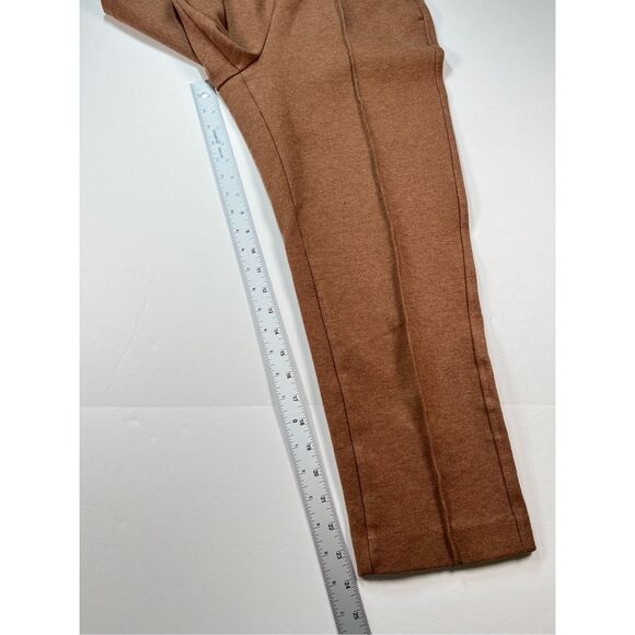 Everlane The Dream Pant Tailored Front Sewn Seam Pull On Elastic Tan Size XS EUC - Picture 8 of 9